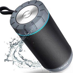 Comiso x26 waterproof portable speaker, dark grey